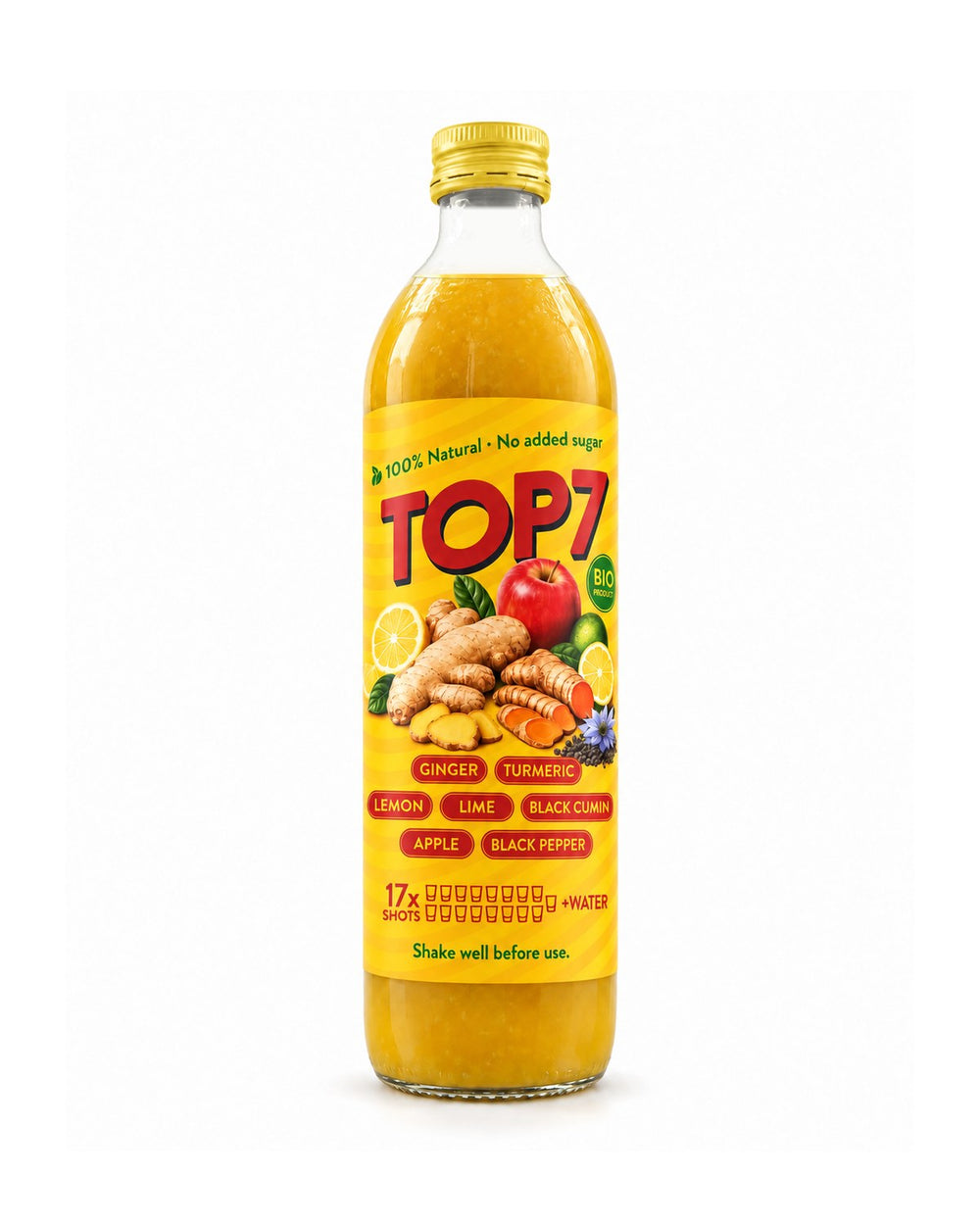 TOP 7 bottle, 500 ml concentrate