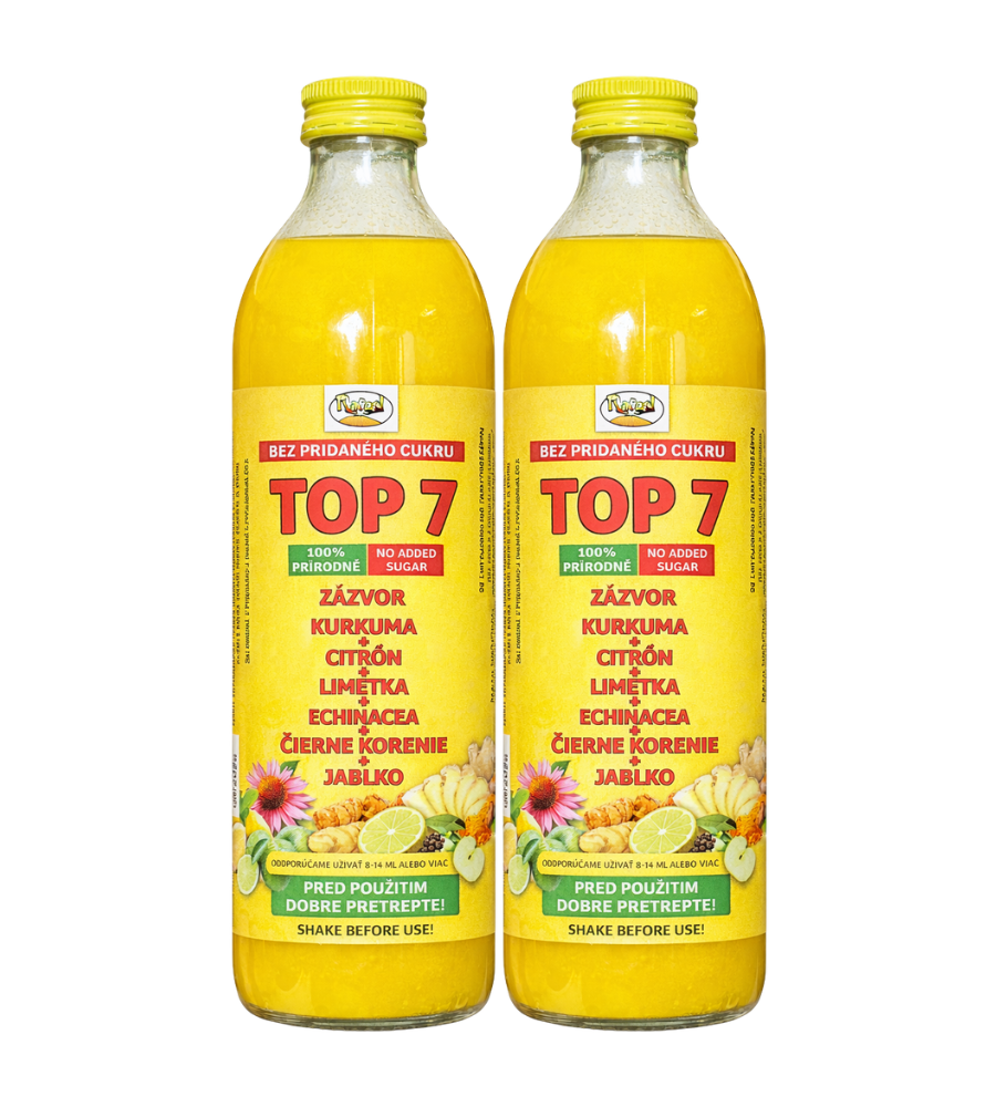 TOP 7 – sirup bez pridaného cukru