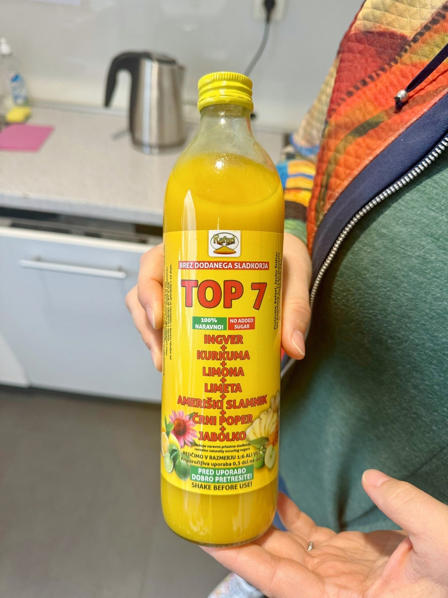 TOP 7 (Ingwer, Kurkuma, Zitrone, Limette, Sonnenhut, Schwarzer Pfeffer, Apfel)